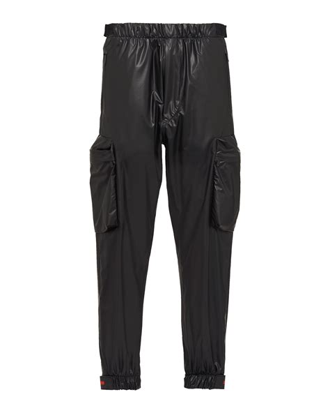 women prada trousers|prada cargo trousers.